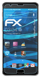 Schutzfolie atFoliX kompatibel mit OnePlus Three, ultraklare FX (3X)