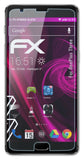 Glasfolie atFoliX kompatibel mit OnePlus Three, 9H Hybrid-Glass FX