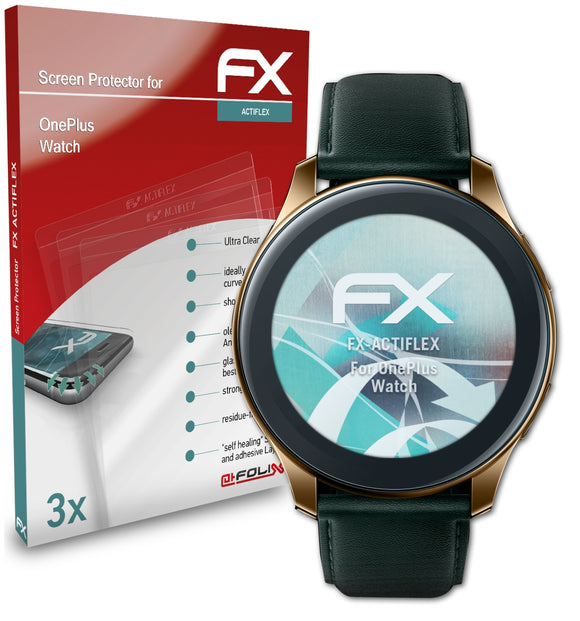 atFoliX FX-ActiFleX Displayschutzfolie für OnePlus Watch