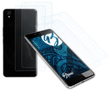 Schutzfolie Bruni kompatibel mit OnePlus X, glasklare (2er Set)