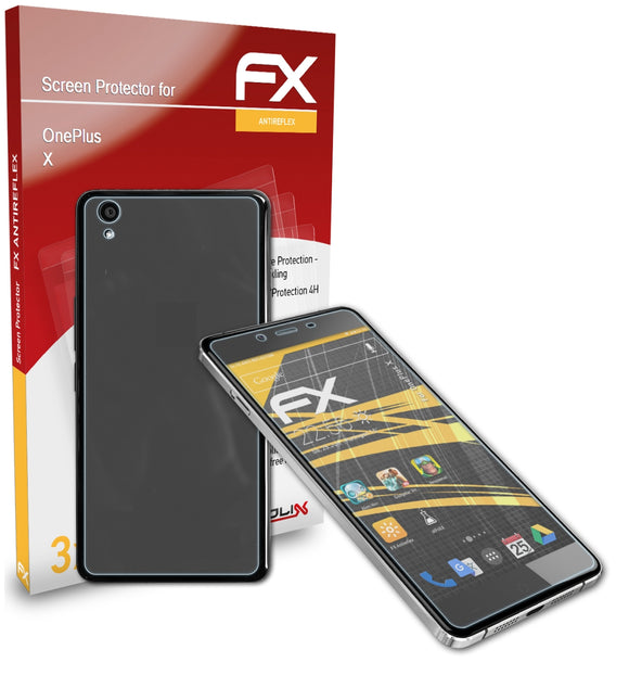 atFoliX FX-Antireflex Displayschutzfolie für OnePlus X