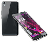 Glasfolie atFoliX kompatibel mit OnePlus X, 9H Hybrid-Glass FX (1er Set)