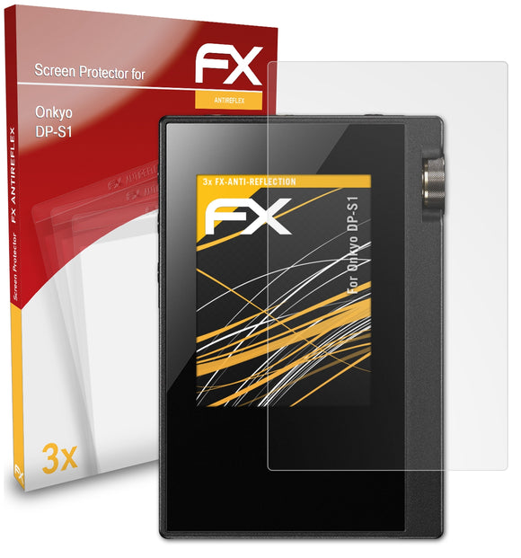 atFoliX FX-Antireflex Displayschutzfolie für Onkyo DP-S1