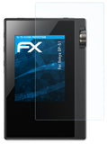 Schutzfolie atFoliX kompatibel mit Onkyo DP-S1, ultraklare FX (3X)