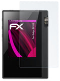 Glasfolie atFoliX kompatibel mit Onkyo DP-S1, 9H Hybrid-Glass FX