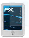 atFoliX Schutzfolie kompatibel mit Onyx Boox Amundsen, ultraklare FX Folie (2X)