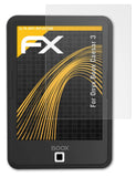 atFoliX Panzerfolie kompatibel mit Onyx Boox Caesar 3, entspiegelnde und stoßdämpfende FX Schutzfolie (2X)