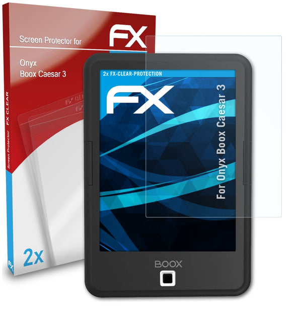 atFoliX FX-Clear Schutzfolie für Onyx Boox Caesar 3