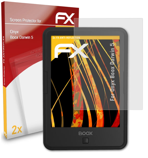 atFoliX FX-Antireflex Displayschutzfolie für Onyx Boox Darwin 5