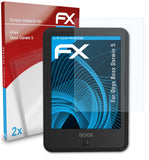 atFoliX FX-Clear Schutzfolie für Onyx Boox Darwin 5
