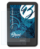 Bruni Schutzfolie kompatibel mit Onyx Boox Darwin 6, glasklare Folie (2X)