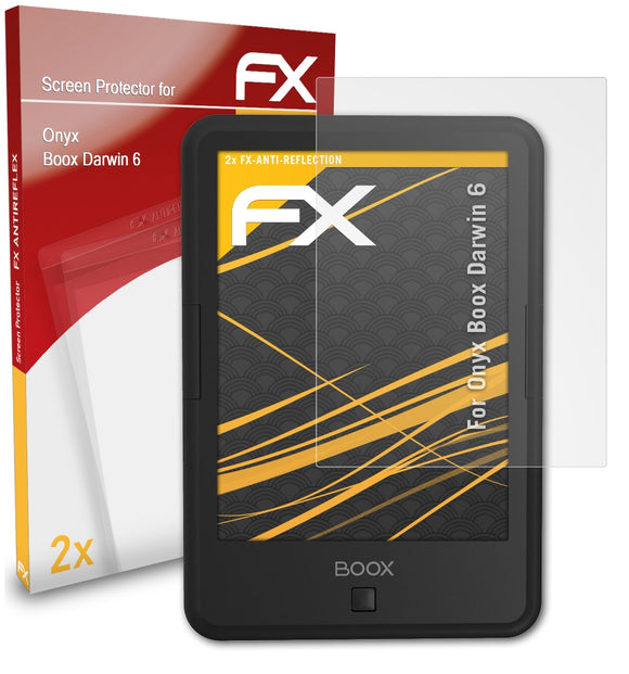 atFoliX FX-Antireflex Displayschutzfolie für Onyx Boox Darwin 6