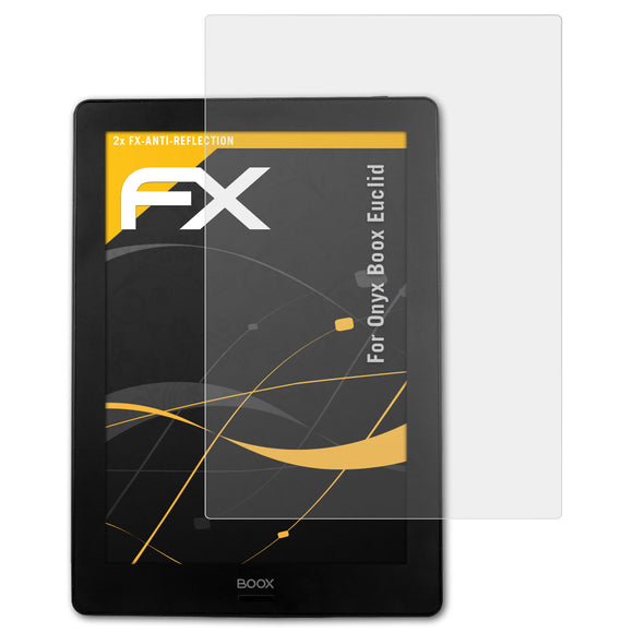 atFoliX FX-Antireflex Displayschutzfolie für Onyx Boox Euclid