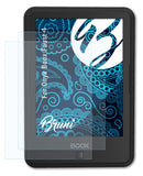 Schutzfolie Bruni kompatibel mit Onyx Boox Faust 4, glasklare (2X)