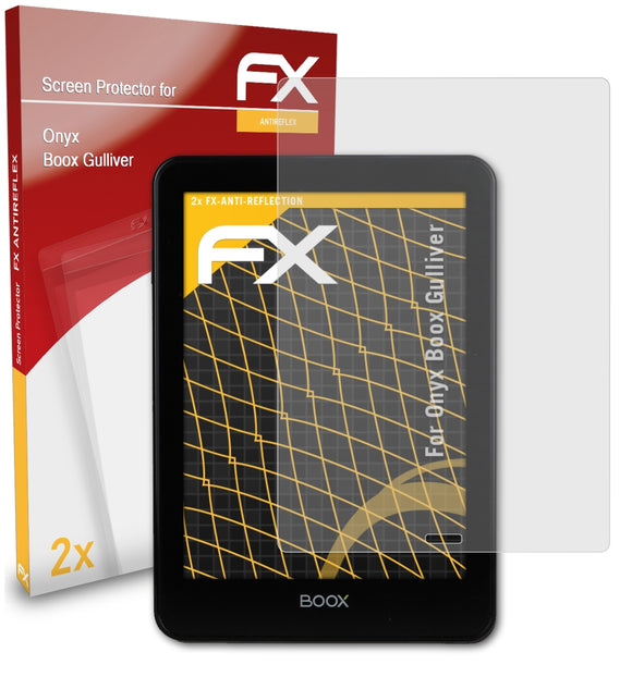 atFoliX FX-Antireflex Displayschutzfolie für Onyx Boox Gulliver