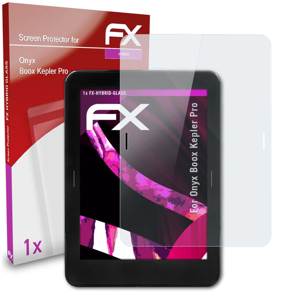 atFoliX FX-Hybrid-Glass Panzerglasfolie für Onyx Boox Kepler Pro