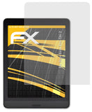 Panzerfolie atFoliX kompatibel mit Onyx Boox Kon-Tiki 2, entspiegelnde und stoßdämpfende FX (2X)