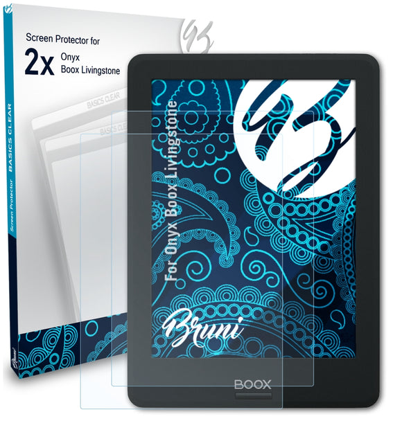 Bruni Basics-Clear Displayschutzfolie für Onyx Boox Livingstone
