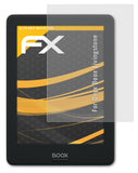 Panzerfolie atFoliX kompatibel mit Onyx Boox Livingstone, entspiegelnde und stoßdämpfende FX (2X)