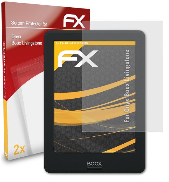 atFoliX FX-Antireflex Displayschutzfolie für Onyx Boox Livingstone