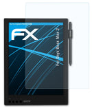 Schutzfolie atFoliX kompatibel mit Onyx Boox Max 2, ultraklare FX (2X)