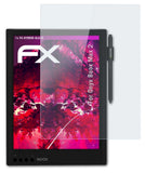 Glasfolie atFoliX kompatibel mit Onyx Boox Max 2, 9H Hybrid-Glass FX