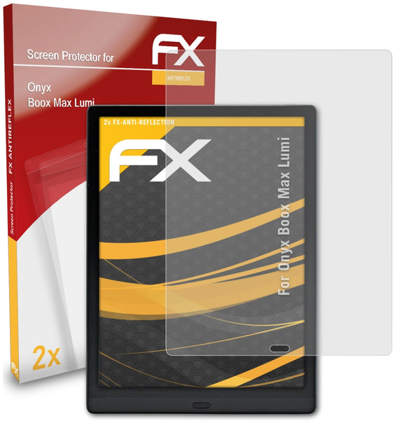 atFoliX FX-Antireflex Displayschutzfolie für Onyx Boox Max Lumi