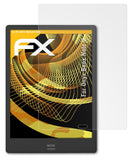 Panzerfolie atFoliX kompatibel mit Onyx Boox Note 2, entspiegelnde und stoßdämpfende FX (2X)