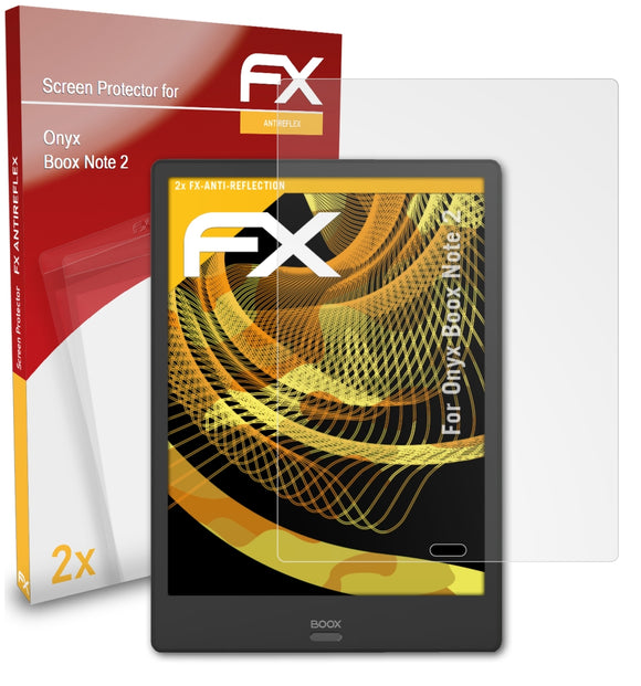 atFoliX FX-Antireflex Displayschutzfolie für Onyx Boox Note 2