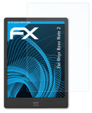 Schutzfolie atFoliX kompatibel mit Onyx Boox Note 2, ultraklare FX (2X)