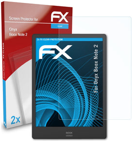 atFoliX FX-Clear Schutzfolie für Onyx Boox Note 2