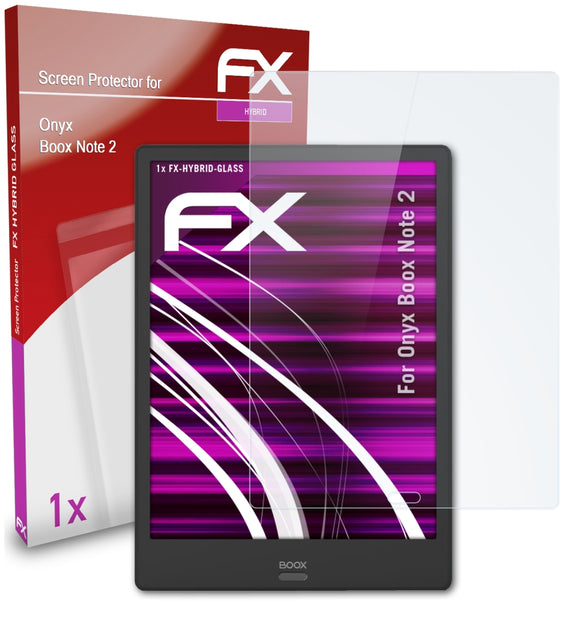 atFoliX FX-Hybrid-Glass Panzerglasfolie für Onyx Boox Note 2