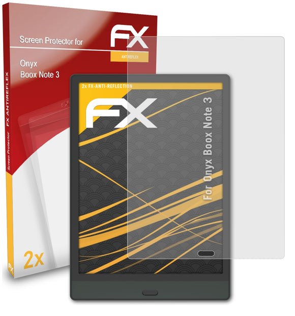 atFoliX FX-Antireflex Displayschutzfolie für Onyx Boox Note 3