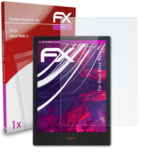 atFoliX FX-Hybrid-Glass Panzerglasfolie für Onyx Boox Note 5