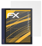 Panzerfolie atFoliX kompatibel mit Onyx Boox Note Air 2, entspiegelnde und stoßdämpfende FX (2X)