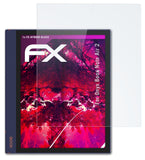 Glasfolie atFoliX kompatibel mit Onyx Boox Note Air 2, 9H Hybrid-Glass FX