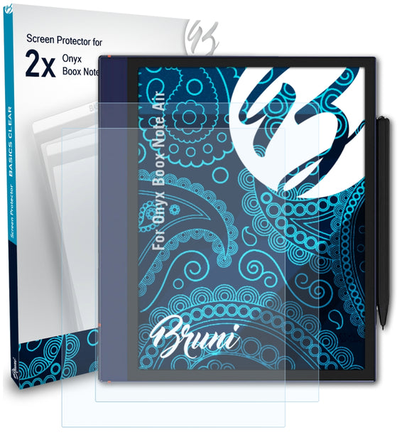 Bruni Basics-Clear Displayschutzfolie für Onyx Boox Note Air