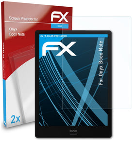 atFoliX FX-Clear Schutzfolie für Onyx Boox Note