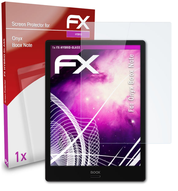atFoliX FX-Hybrid-Glass Panzerglasfolie für Onyx Boox Note