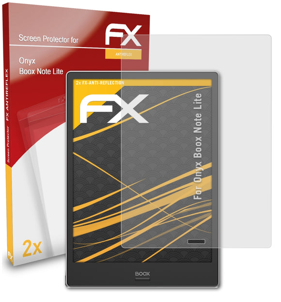 atFoliX FX-Antireflex Displayschutzfolie für Onyx Boox Note Lite