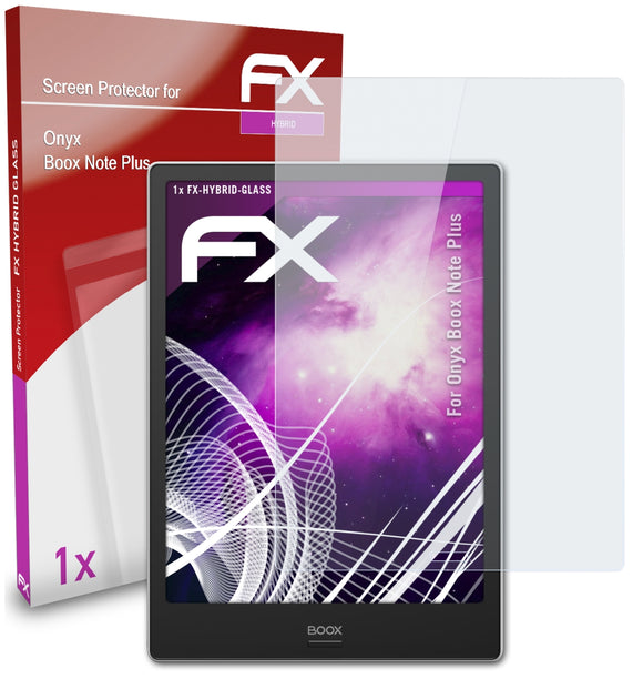 atFoliX FX-Hybrid-Glass Panzerglasfolie für Onyx Boox Note Plus
