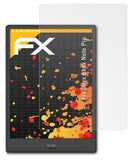 Panzerfolie atFoliX kompatibel mit Onyx Boox Note Pro, entspiegelnde und stoßdämpfende FX (2X)