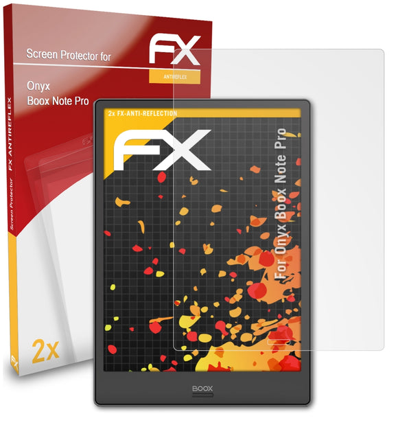 atFoliX FX-Antireflex Displayschutzfolie für Onyx Boox Note Pro