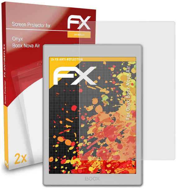 atFoliX FX-Antireflex Displayschutzfolie für Onyx Boox Nova Air
