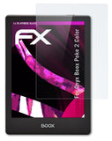 Glasfolie atFoliX kompatibel mit Onyx Boox Poke 2 Color, 9H Hybrid-Glass FX