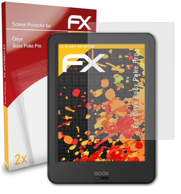 atFoliX FX-Antireflex Displayschutzfolie für Onyx Boox Poke Pro