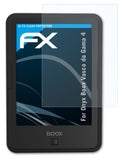 Schutzfolie atFoliX kompatibel mit Onyx Boox Vasco da Gama 4, ultraklare FX (2X)