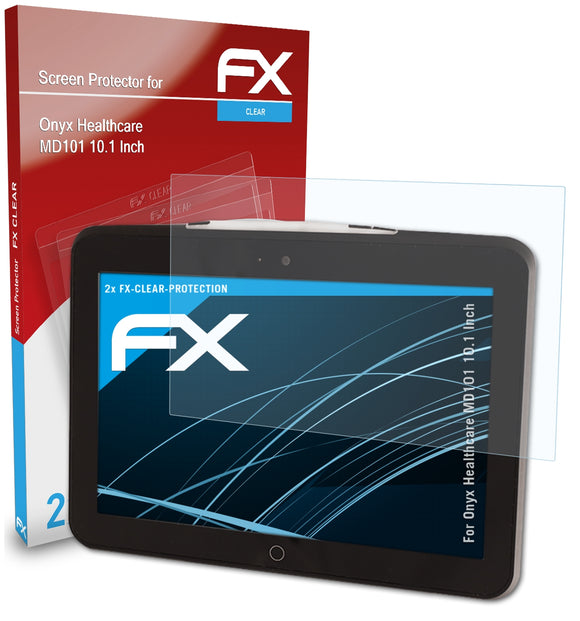 atFoliX FX-Clear Schutzfolie für Onyx Healthcare MD101 (10.1 Inch)