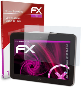 atFoliX FX-Hybrid-Glass Panzerglasfolie für Onyx Healthcare MD101 (10.1 Inch)
