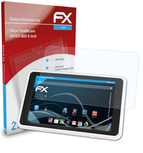 atFoliX FX-Clear Schutzfolie für Onyx Healthcare MPAD-800 (8 Inch)